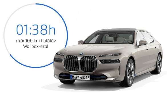 100 km-re elegendő energia felvételi ideje otthon.